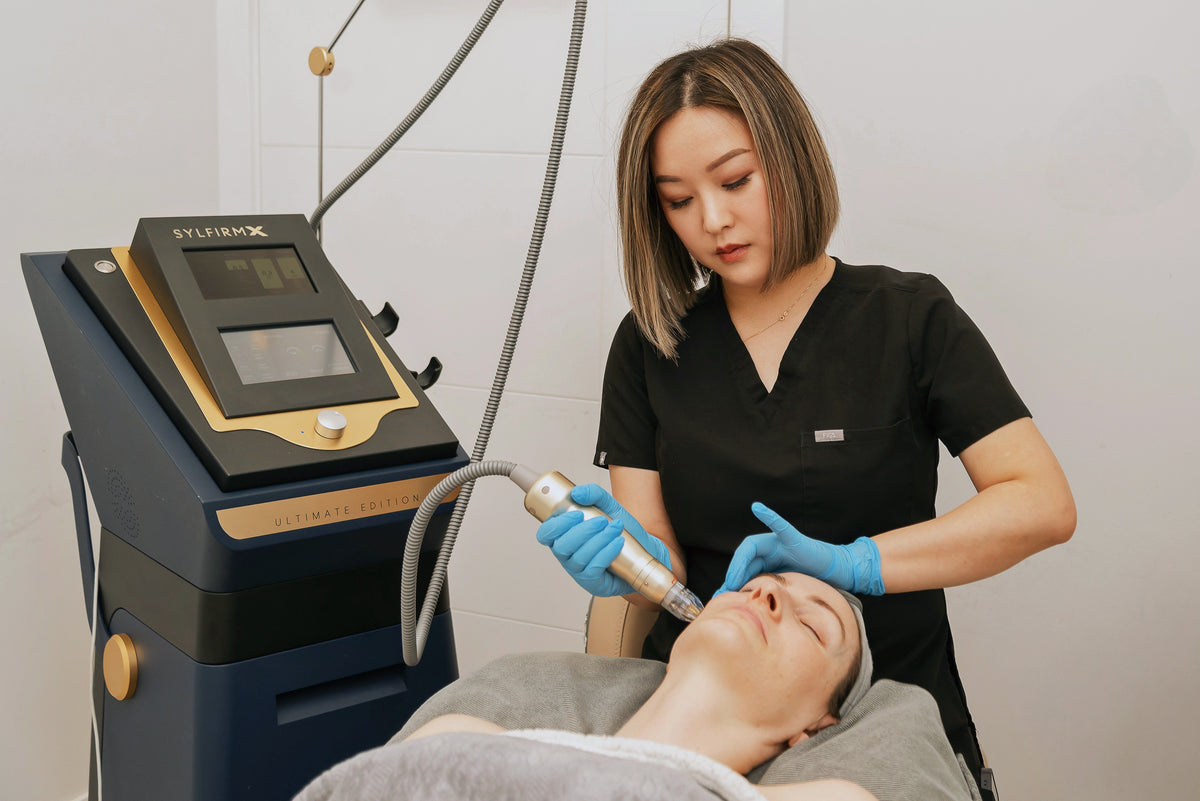 The Sylfirm X dual-wave RF microneedling platform at BioPlus