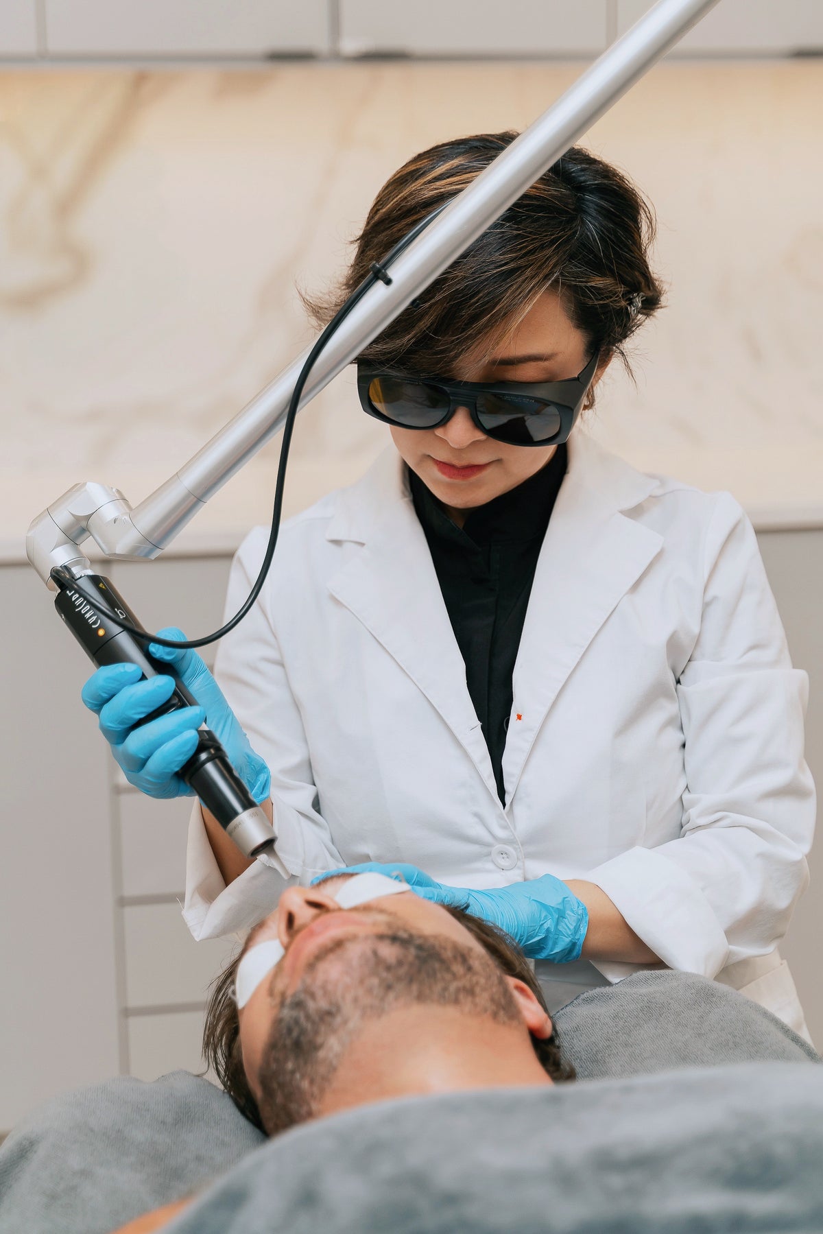 PicoSure Pro treatment in progress at BioPlus Richmond